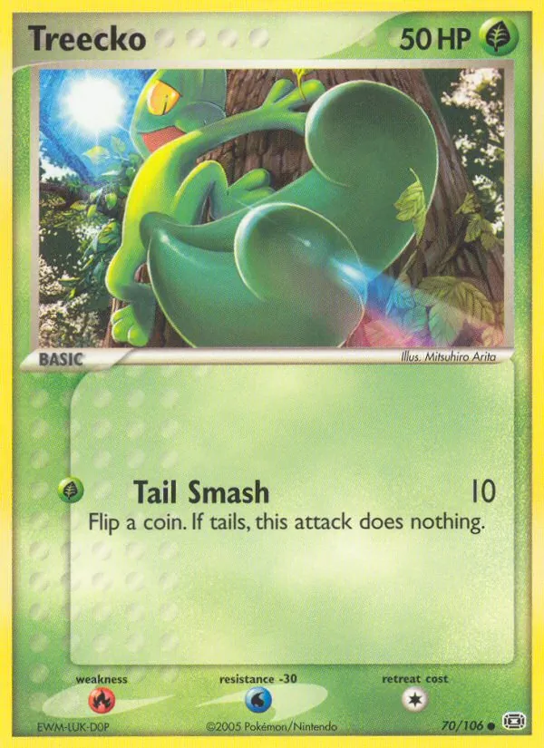 Treecko card