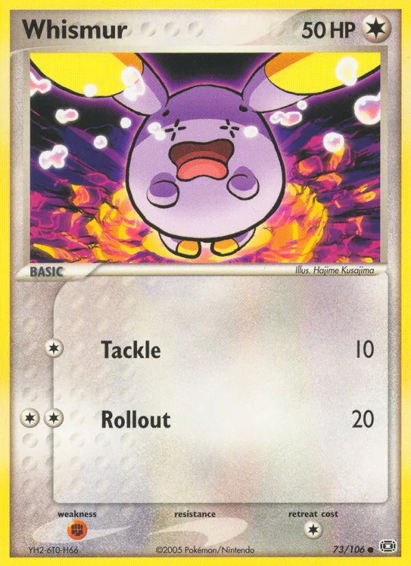 Whismur card