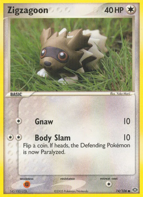 Zigzagoon card