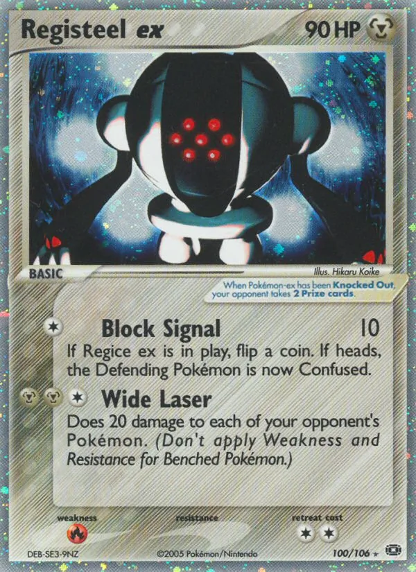 Registeel ex card