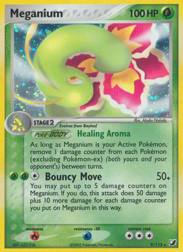 Meganium card