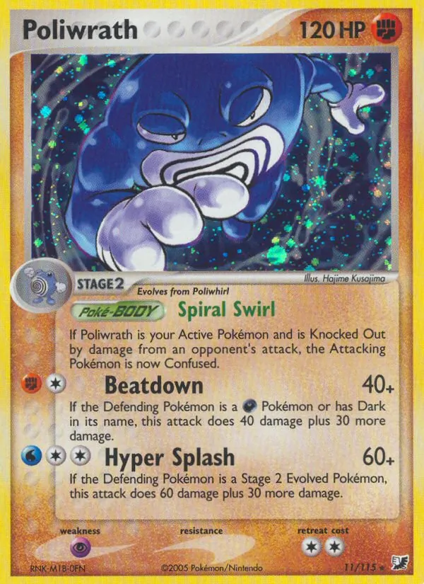 Poliwrath card