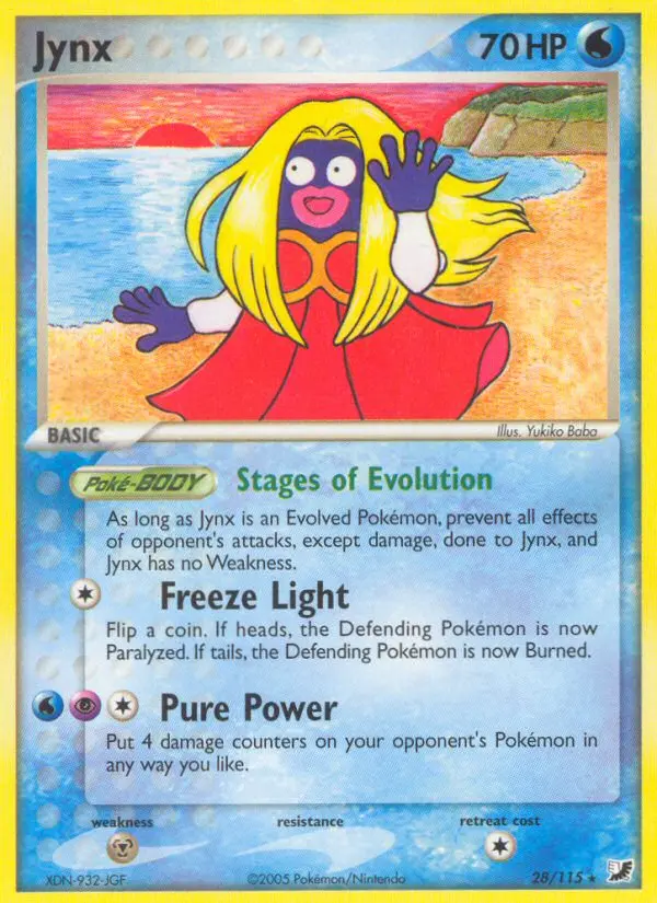 Jynx Pokémon card