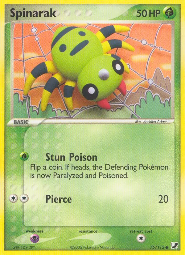 Spinarak card