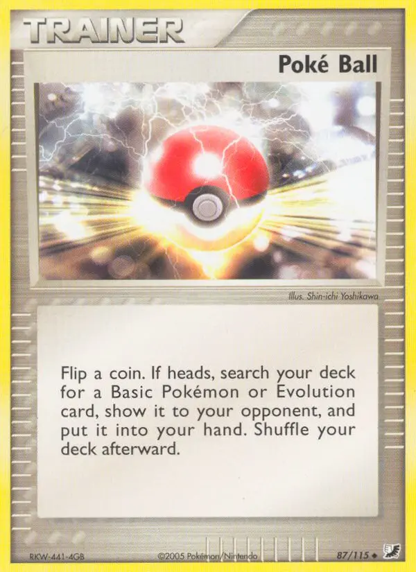 Poké Ball Pokémon card