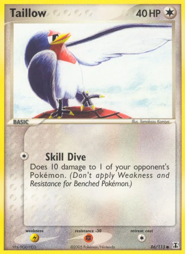 Taillow card
