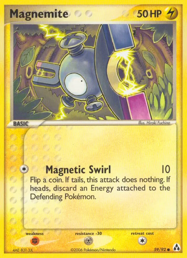 Magnemite Pokémon card