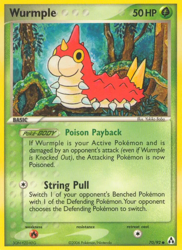 Wurmple card