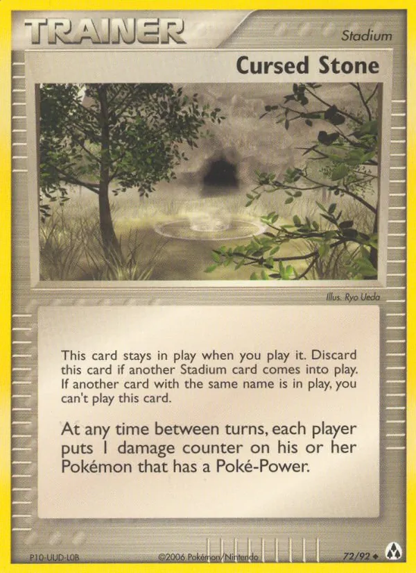 Cursed Stone card
