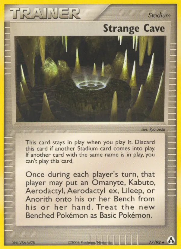 Strange Cave card