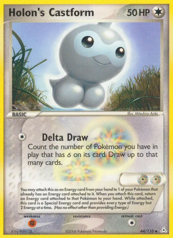 Holon's Castform Pokémon card