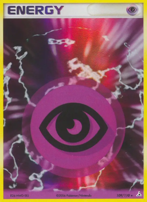 Psychic Energy Pokémon card