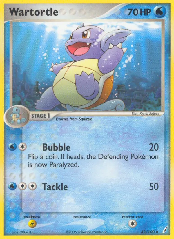 Wartortle card