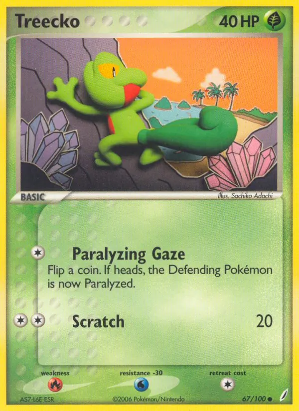 Treecko card
