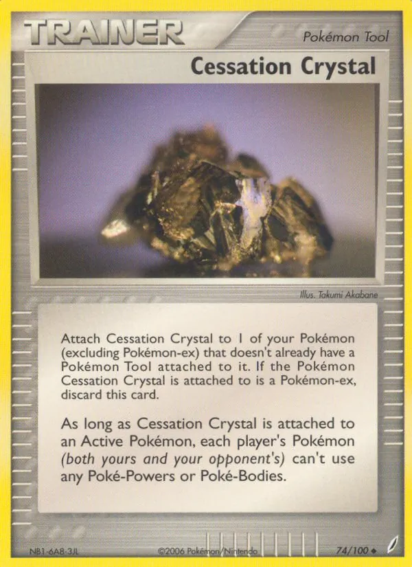Cessation Crystal card