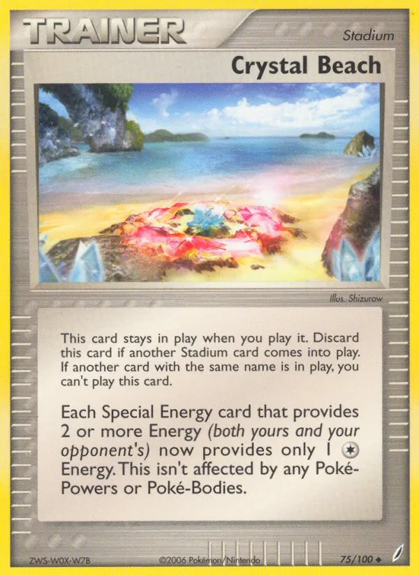 Crystal Beach card