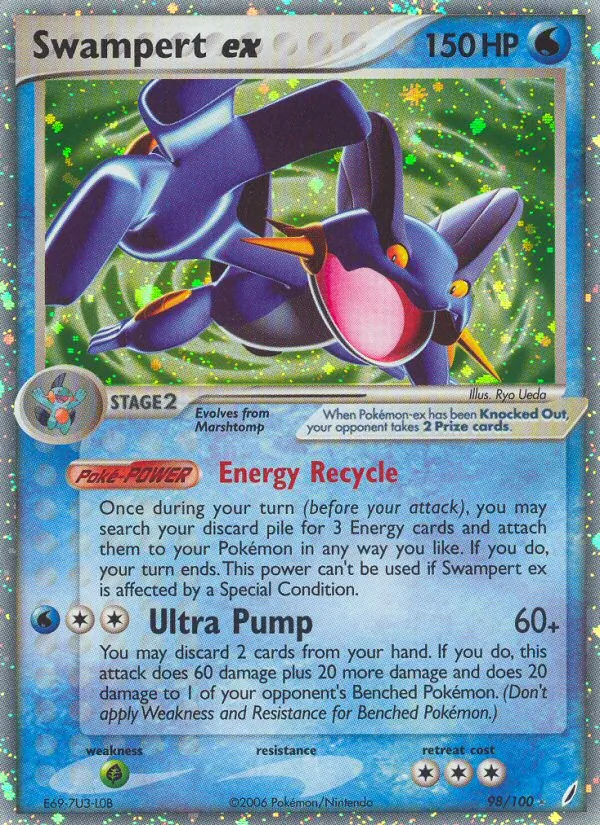Swampert ex card