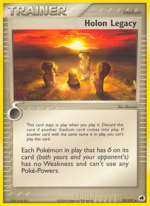 Holon Legacy card