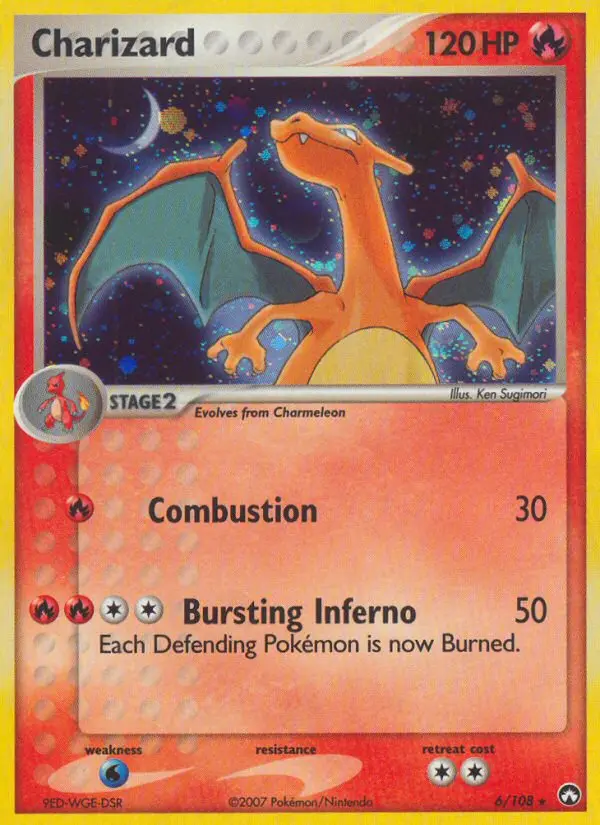 Charizard Pokémon card