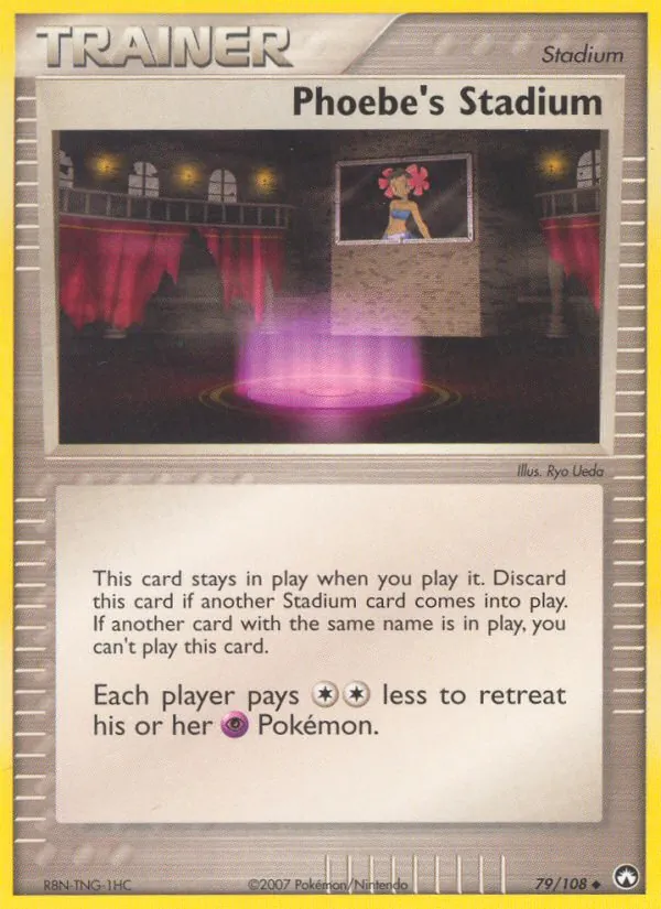Phoebe's Stadium card