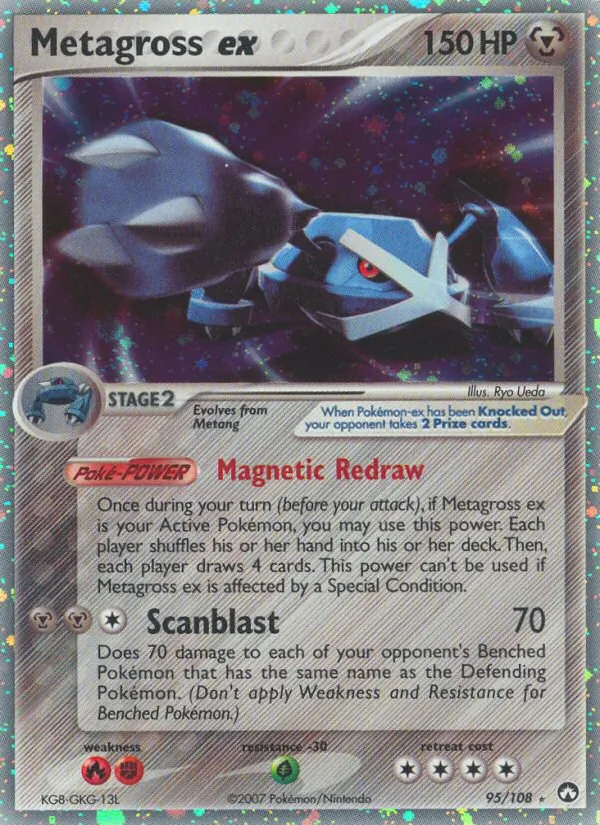 Metagross ex card