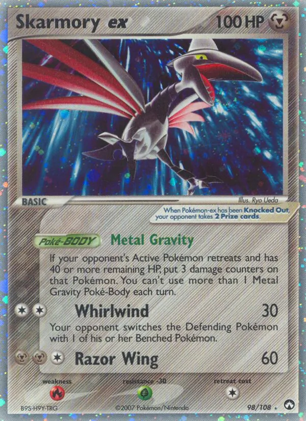 Skarmory ex card