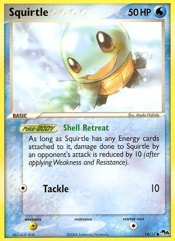 Squirtle Pokémon card