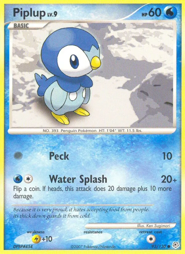 Piplup card