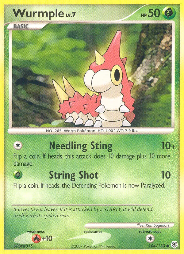 Wurmple card