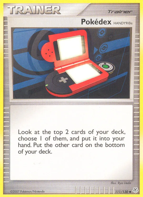 Pokédex HANDY910is card