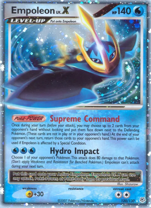 Empoleon Pokémon card