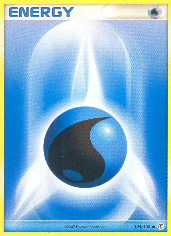 Water Energy card