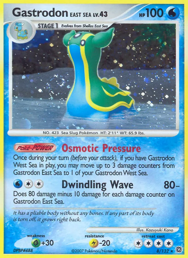 Gastrodon East Sea Pokémon card