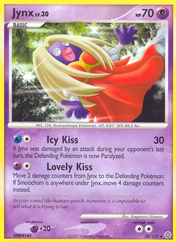Jynx Pokémon card