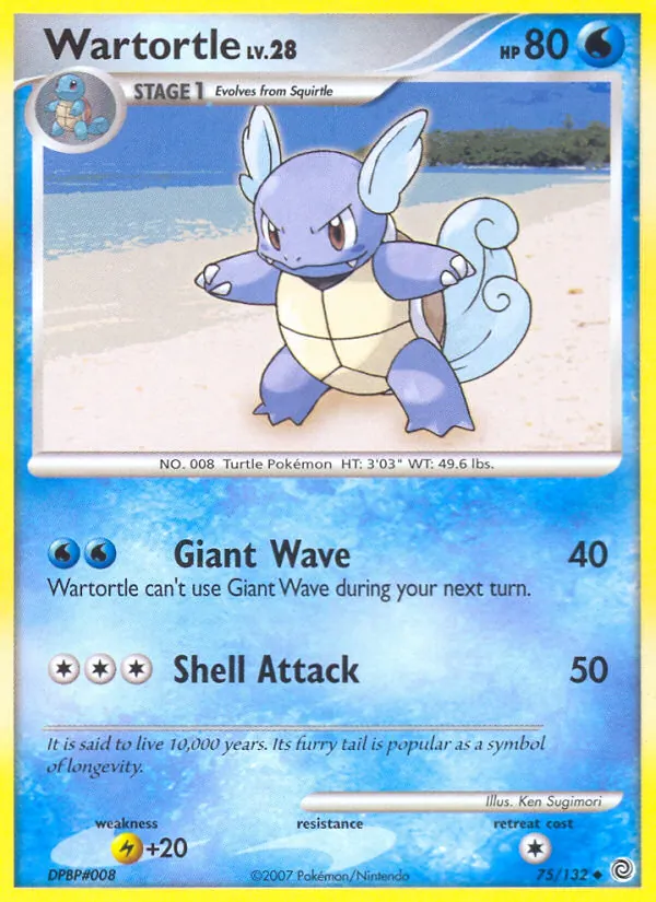 Wartortle card