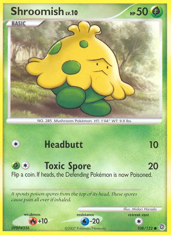 Shroomish card