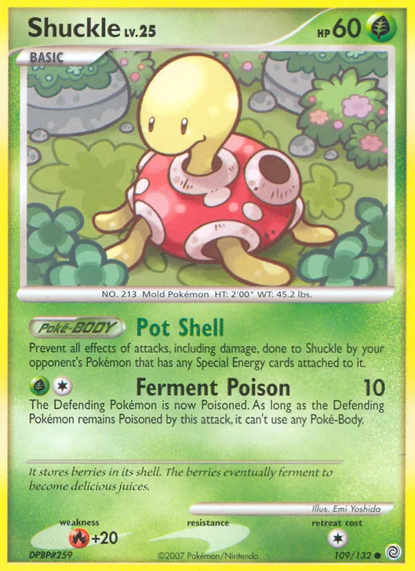 Shuckle card