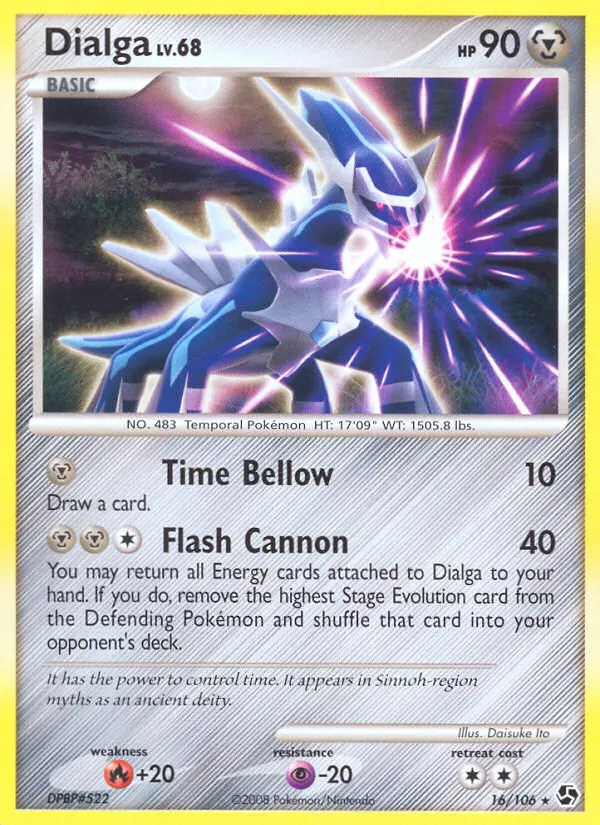 Dialga Pokémon card