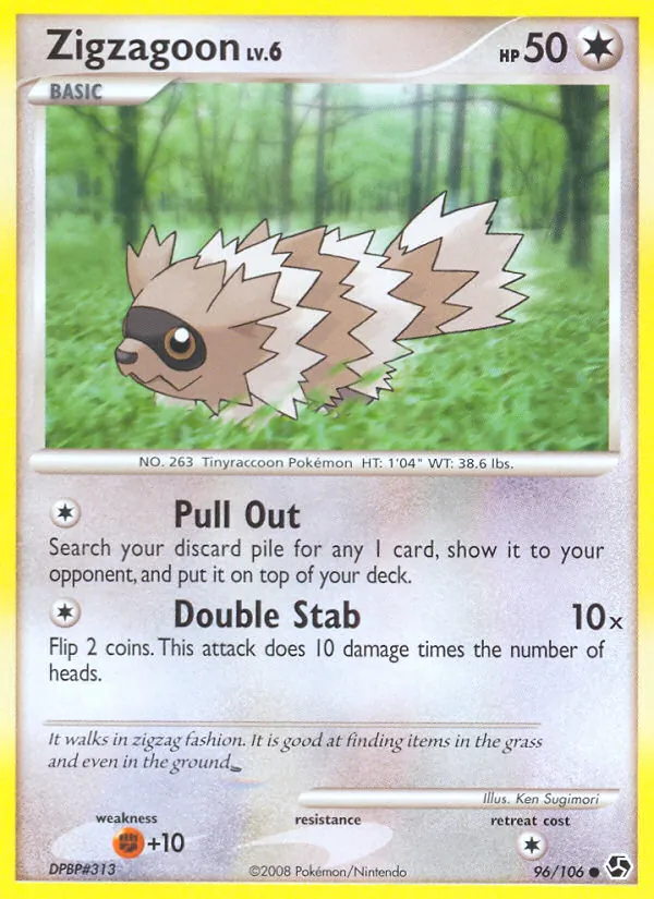 Zigzagoon card