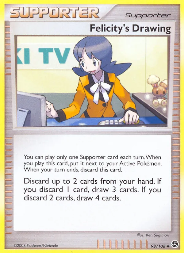 Felicity's Drawing card
