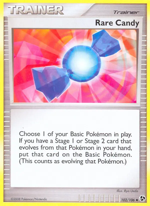 Rare Candy Pokémon card
