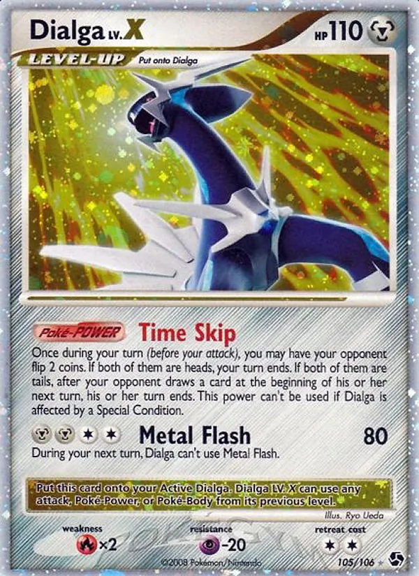 Dialga Pokémon card