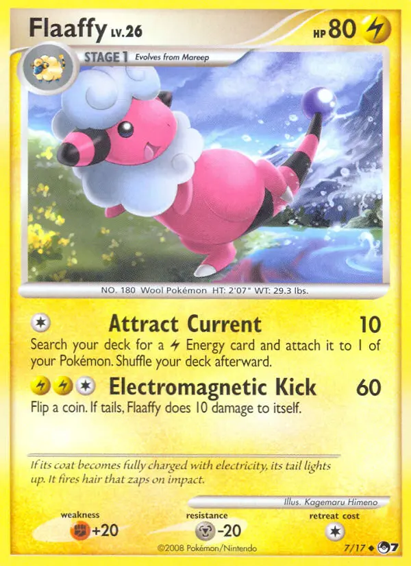 Flaaffy Pokémon card