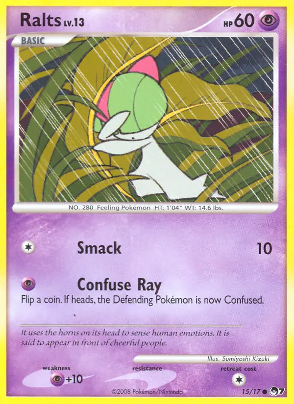 Ralts Pokémon card