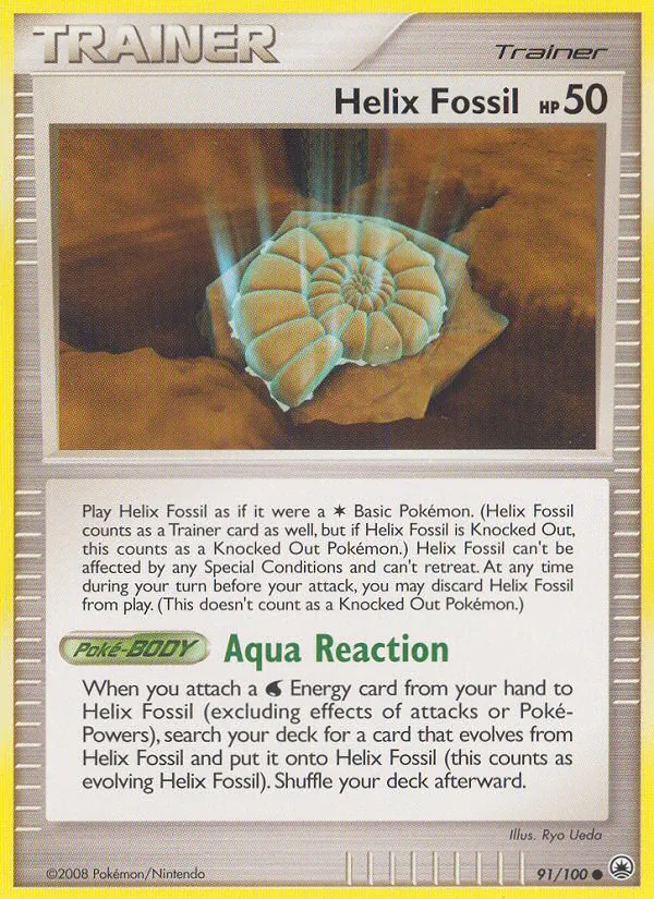 Helix Fossil card