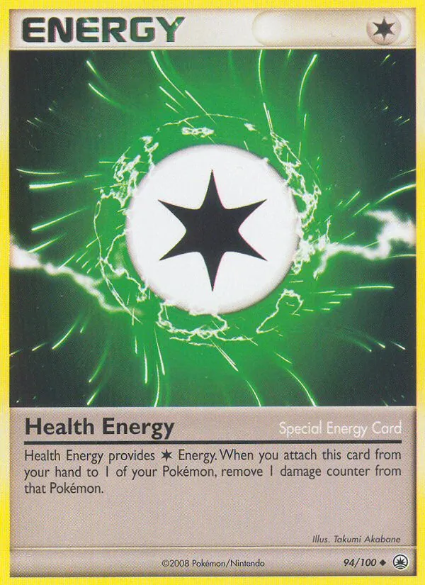Health Energy card