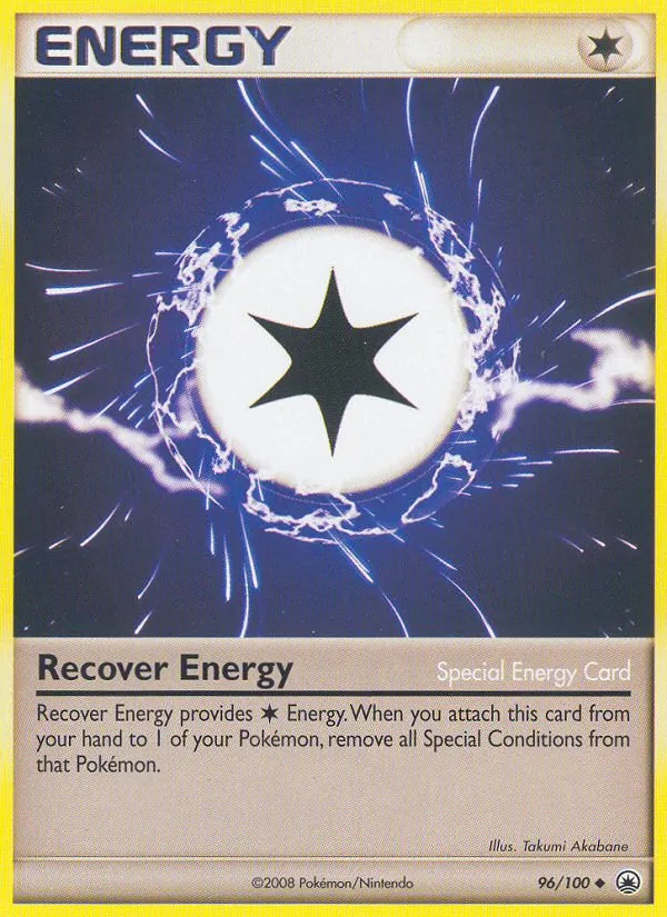 Recover Energy card