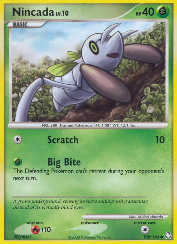 Nincada card