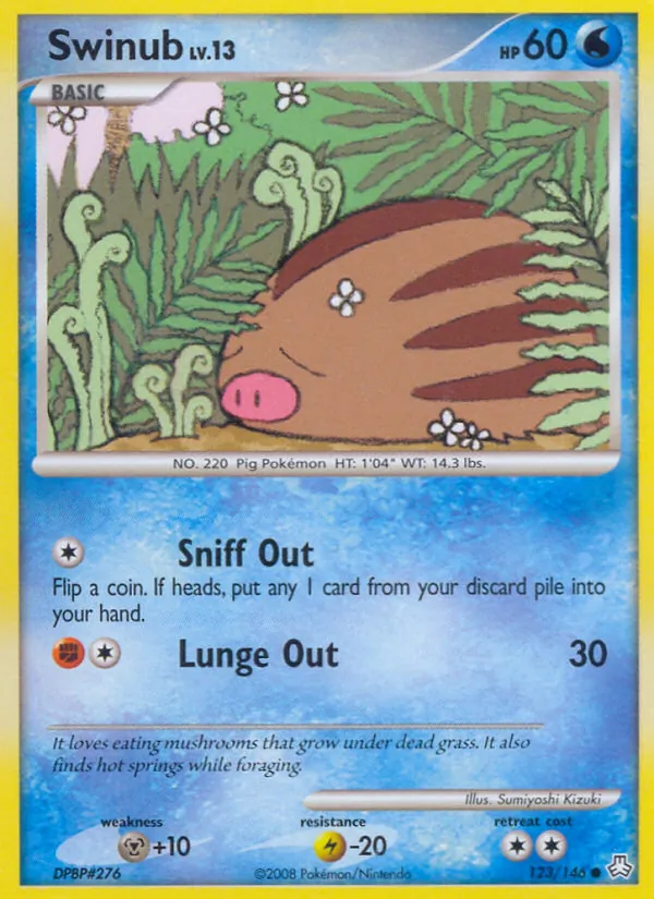 Swinub card