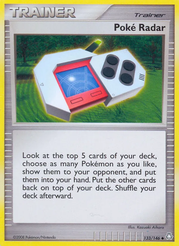 Poké Radar card